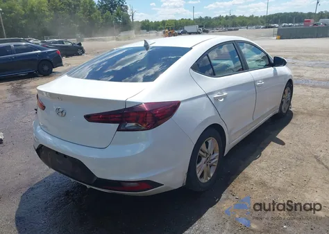 2019 Hyundai Elantra Sel from USA, damaged, VIN 5NPD84LF4KH475223